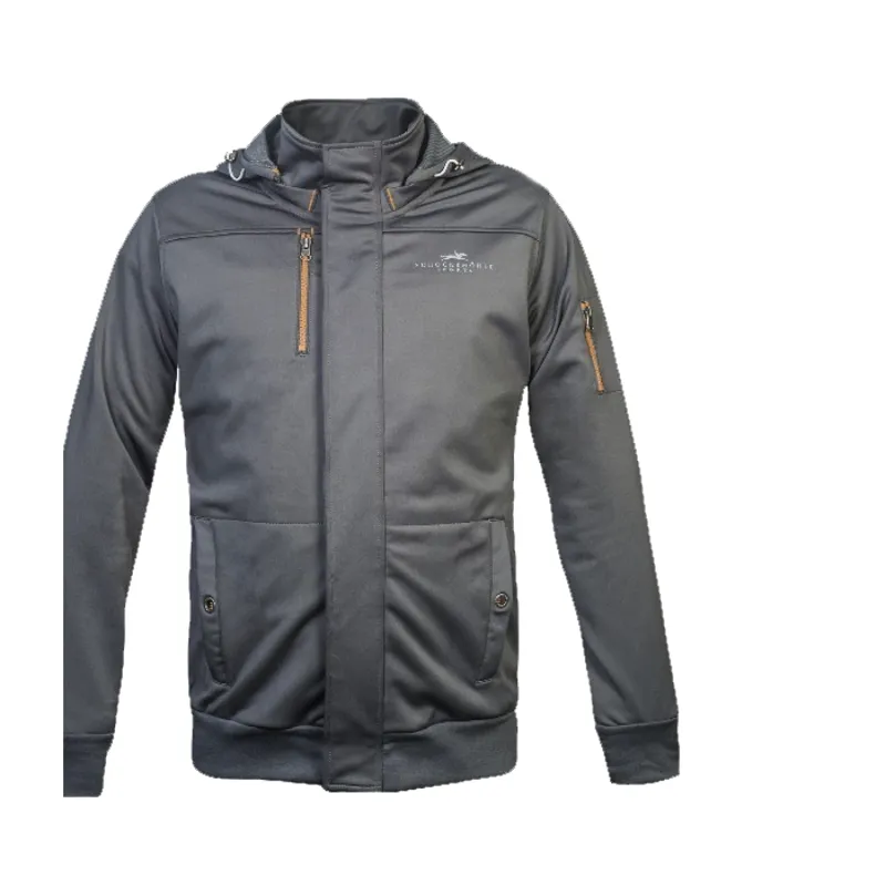 Schockemohle Sonny Unisex Softshell Jacket - Grey/Orange